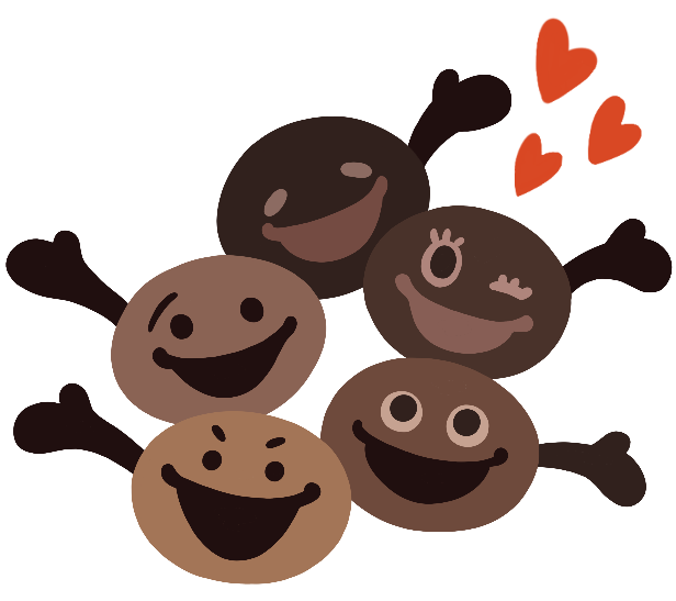 コーヒー豆ちゃんズ